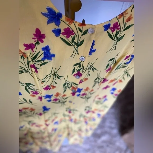 Cottagecore 90s Maxi Dress Floral BFA Classic Lightweight Spring Easter Vintage - Picture 5 of 8